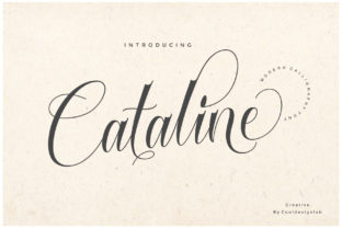 Cataline Script: A Modern Calligraphy Font