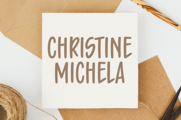 Christine Michela: A Strategic Handwritten Font for Purpose-Driven Design