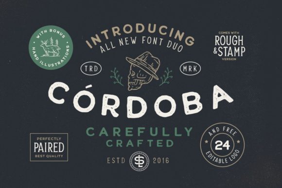 Cordoba: Rustic Sans Serif with Vintage Charm