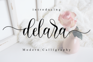 Delara: A Refined Script Font for Elegant, Handwritten-Inspired Design