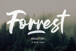 Forrest: A Raw, Adventurous Script Font for Outdoor and Authentic Design Projects