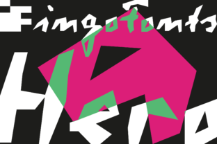 Hero Font: When Blackletter Meets Modern Experimentation