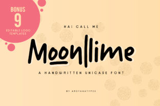 Moonllime: The Handwritten Font That Feels Like a Secret Weapon