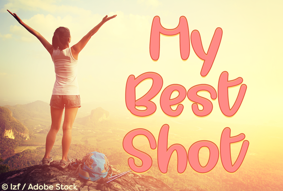My Best Shot: A Funky Handwriting Font