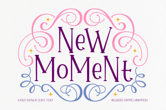 New Moment: A Whimsical Script Font