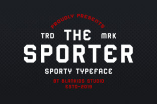 Sporter: Bold, Playful Sans Serif