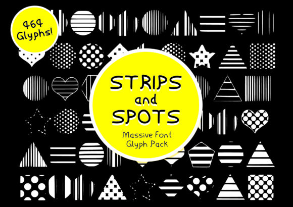 Strips Spots: A Playful, Powerful Dingbats Font for Creative Problem-Solving