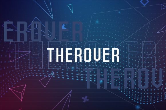 Therover: A Sans Display Font Built for Clarity and Versatility